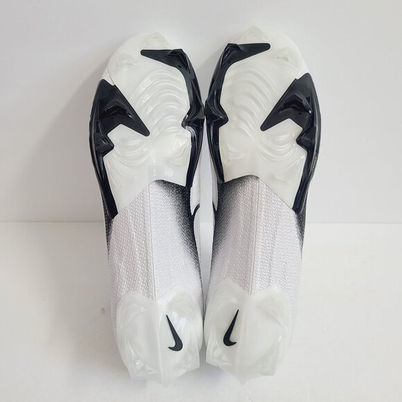 Nike Vapor Edge Elite 360 Flyknit Football Cleats CV6282-108 Size 16 White